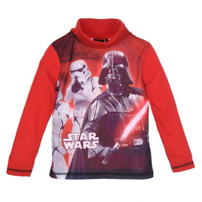 Star Wars Boys POLO NECK IN RED -- £3.99 per item - 4 pack